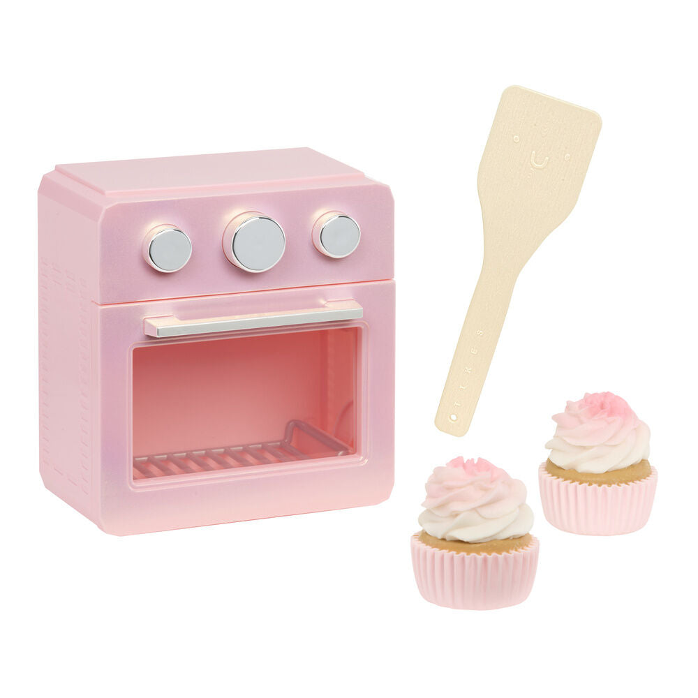 Mini freidora de aire rosa LITTLE TIKES con donuts - 3