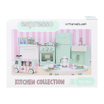 Máquina de espresso de juguete Little Tikes con dos tazas y accesorios - 2