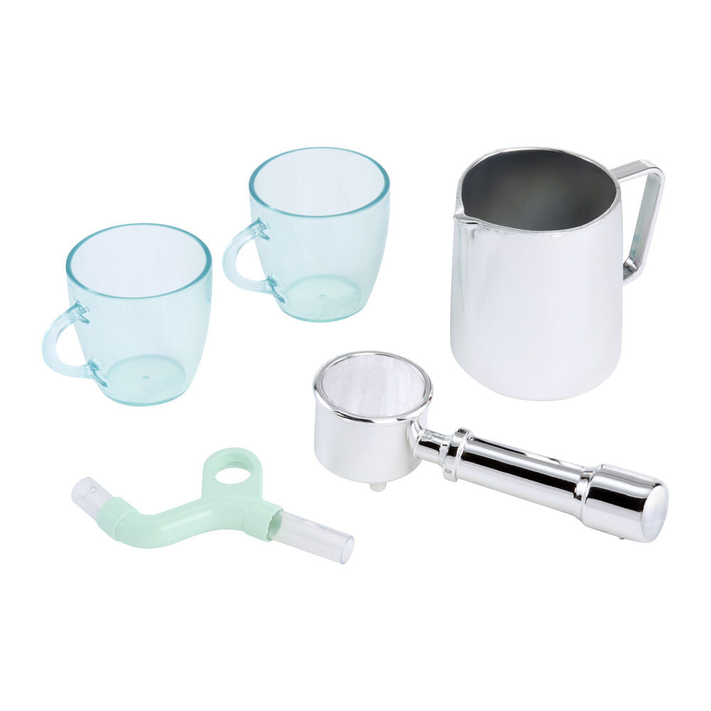 Máquina de espresso de juguete Little Tikes con dos tazas y accesorios - 12