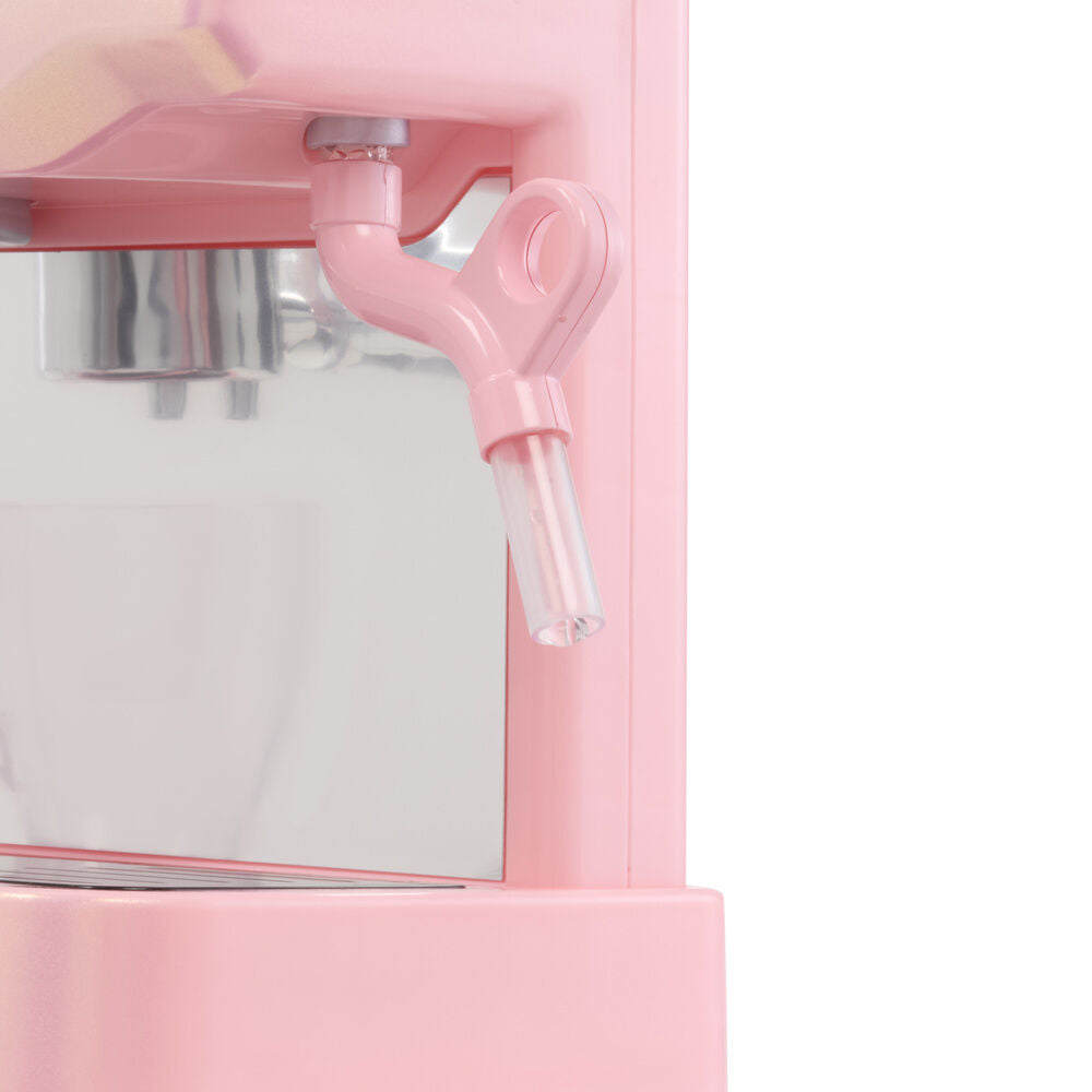 Máquina de espresso de juguete rosa Little Tikes con tazas y accesorios - 9