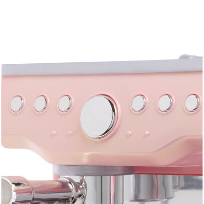 Máquina de espresso de juguete rosa Little Tikes con tazas y accesorios - 11