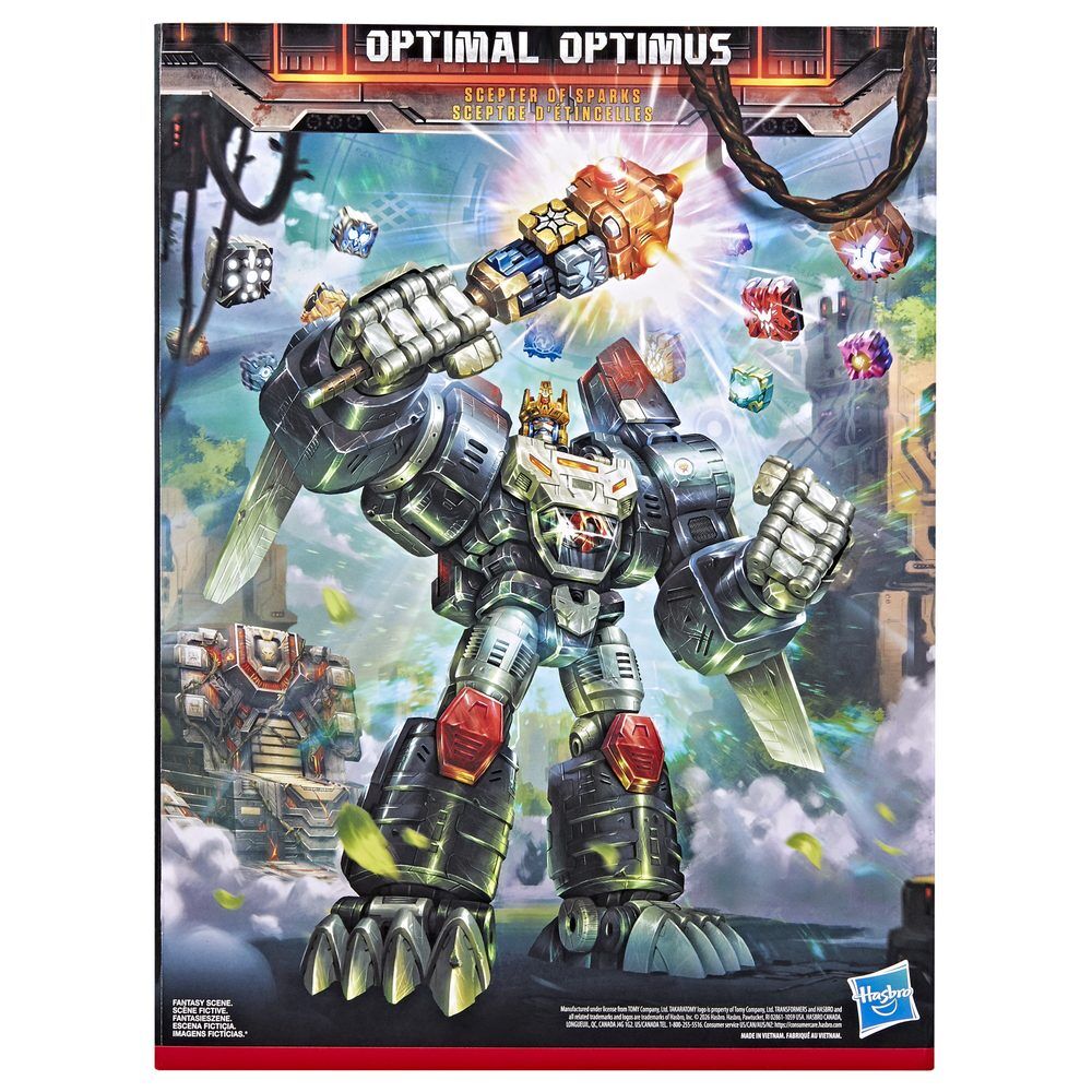 Transformers Throne of the Primes con cuatro figuras Prime Master - 6