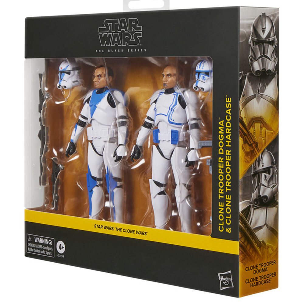 Pack Star Wars The Black Series con las figuras Clone Trooper Dogma y Hardcase - 4