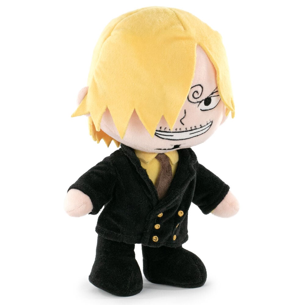 Peluche de Sanji de One Piece con traje negro