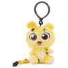 Llavero de peluche Marsupi Marsupilami amarillo con aro negro