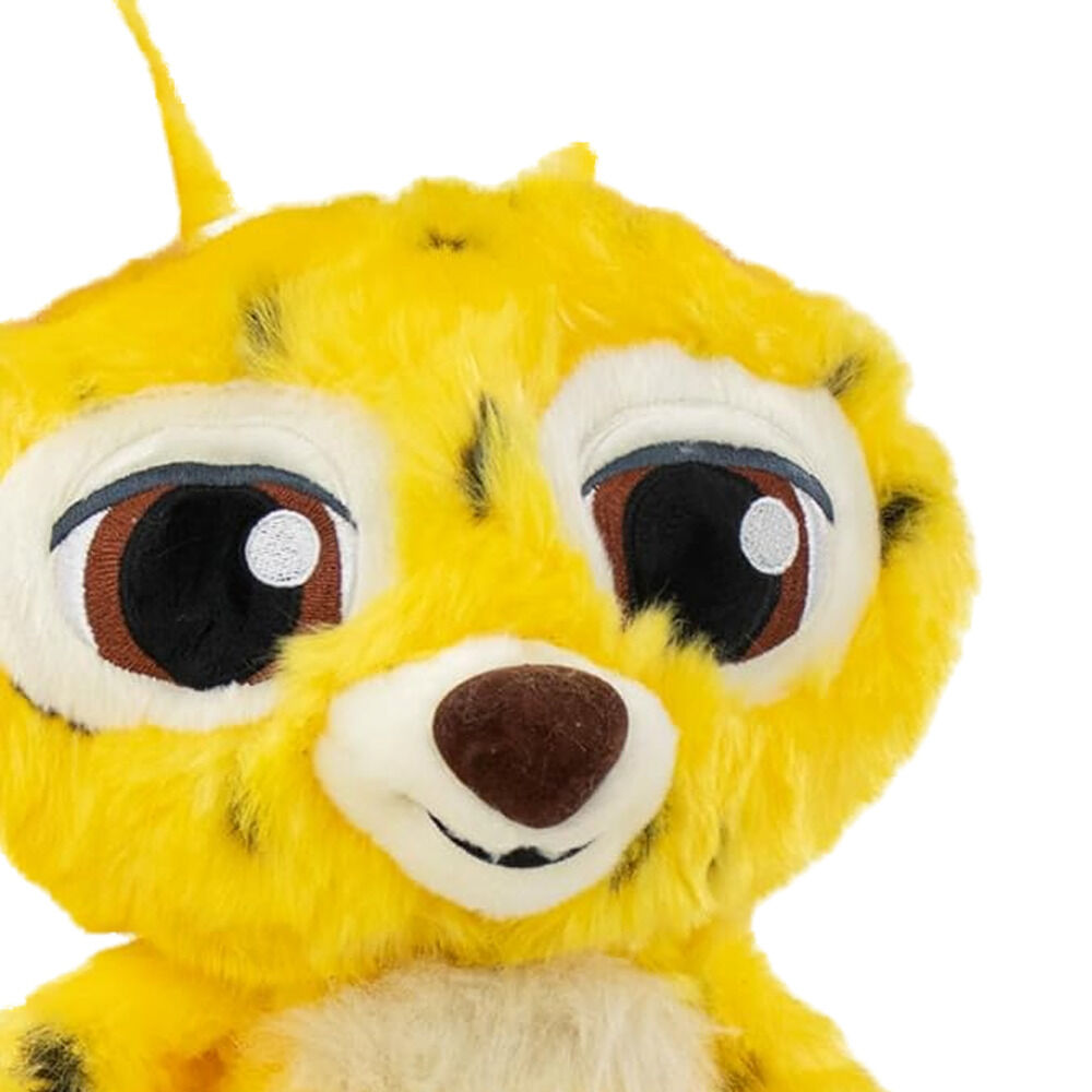 Peluche Marsupilami amarillo de 30 cm con cola larga y punta negra - 2