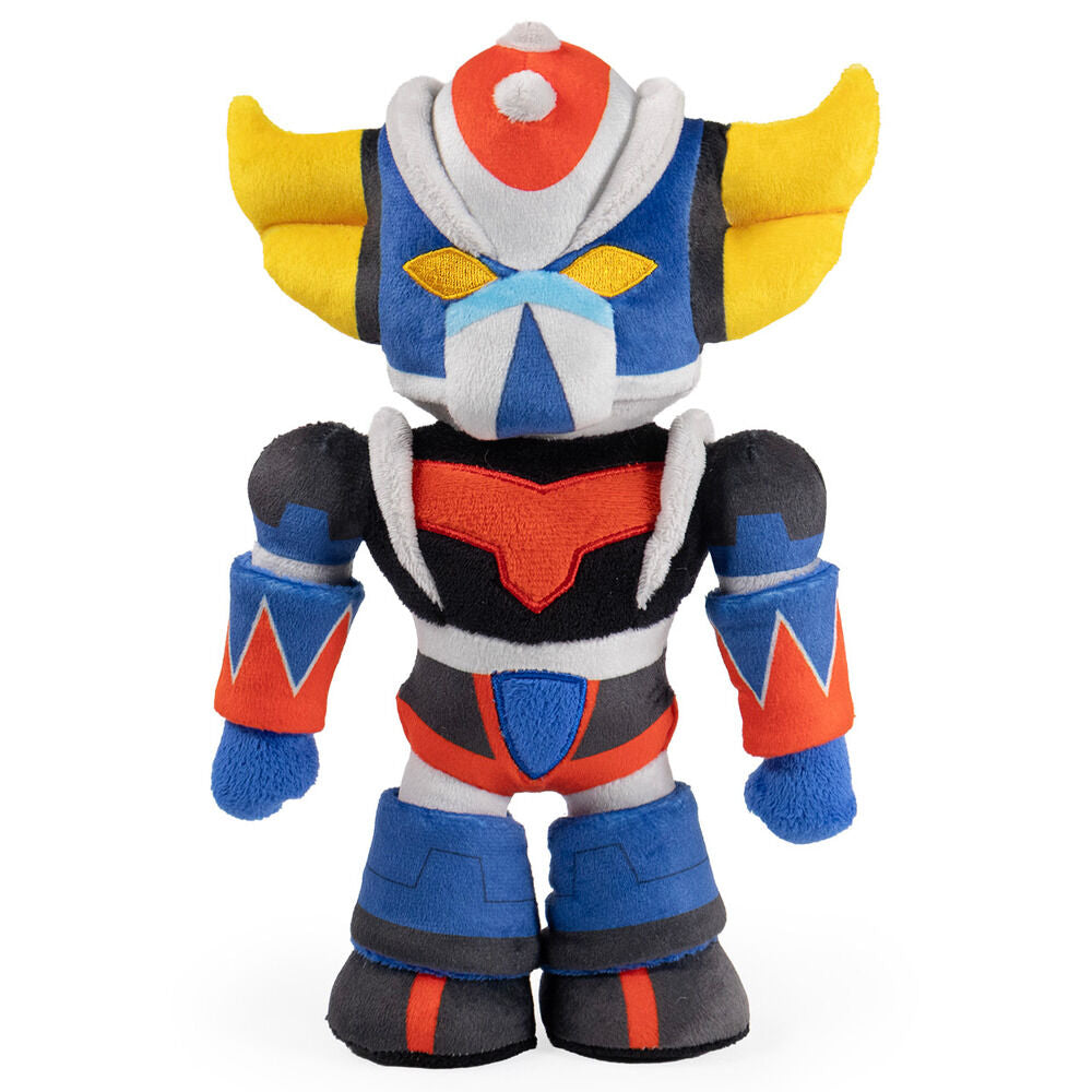 Peluche Goldorak Grendizer BARRADO con alas amarillas y armadura multicolor