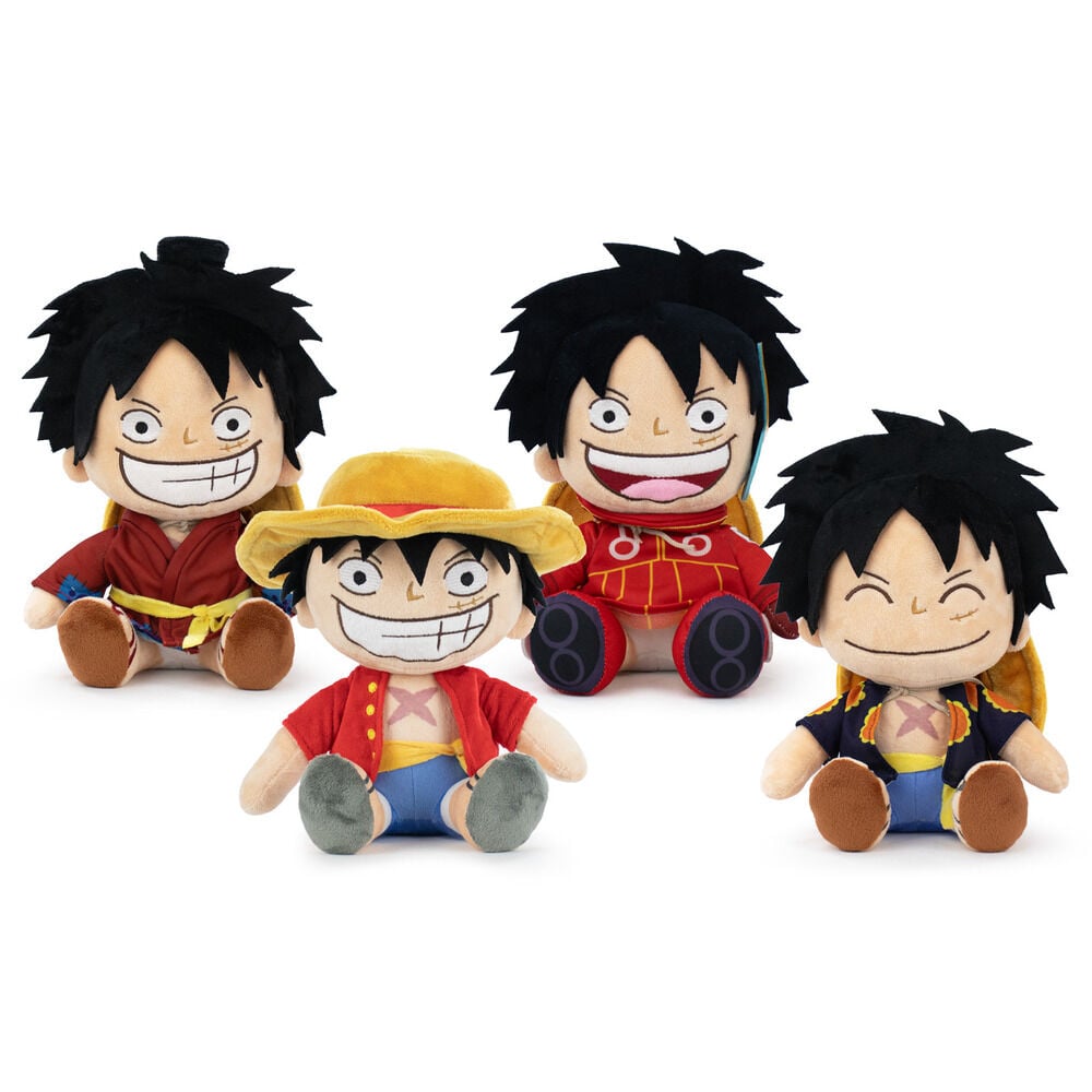 Peluche surtido de Luffy de One Piece de 26 cm