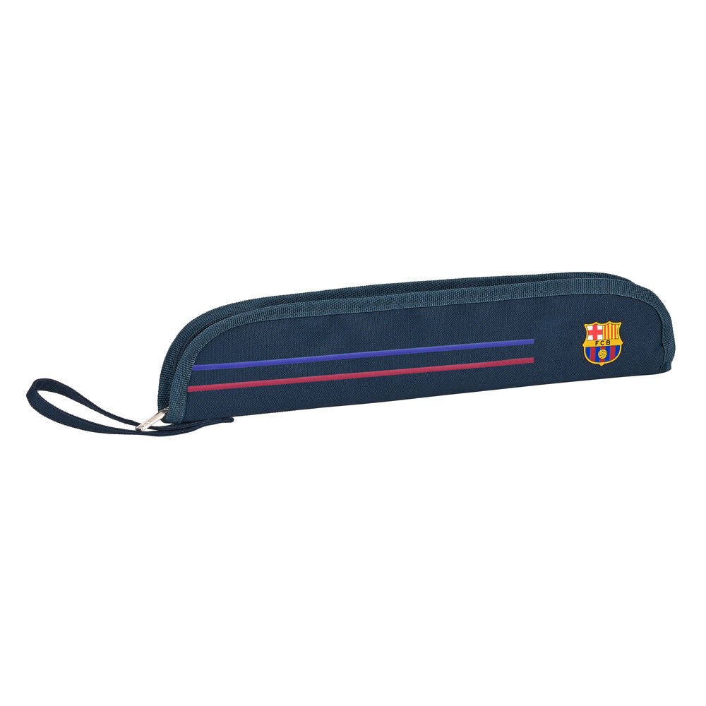 Portaflautas acolchado F.C. Barcelona azul marino