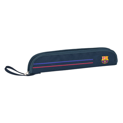 Portaflautas acolchado F.C. Barcelona azul marino