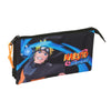 Portatodo triple Naruto Shippuden SAFTA con tres cremalleras