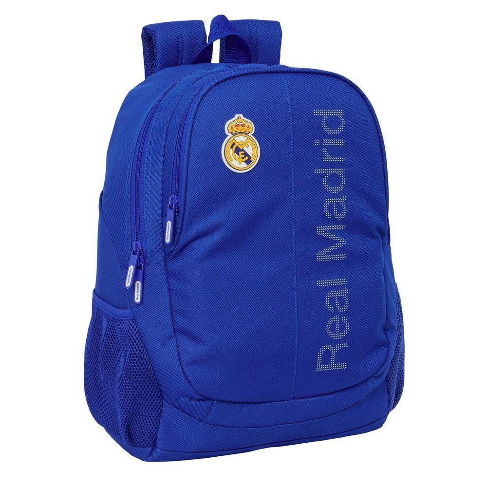 Mochila azul del Real Madrid de 44 cm adaptable a carro - 2
