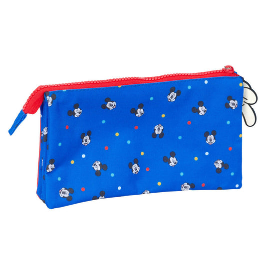 Portatodo triple rojo de Mickey Mouse Disney - 3