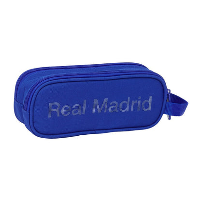 Portatodo doble azul del Real Madrid con dos compartimentos - 3