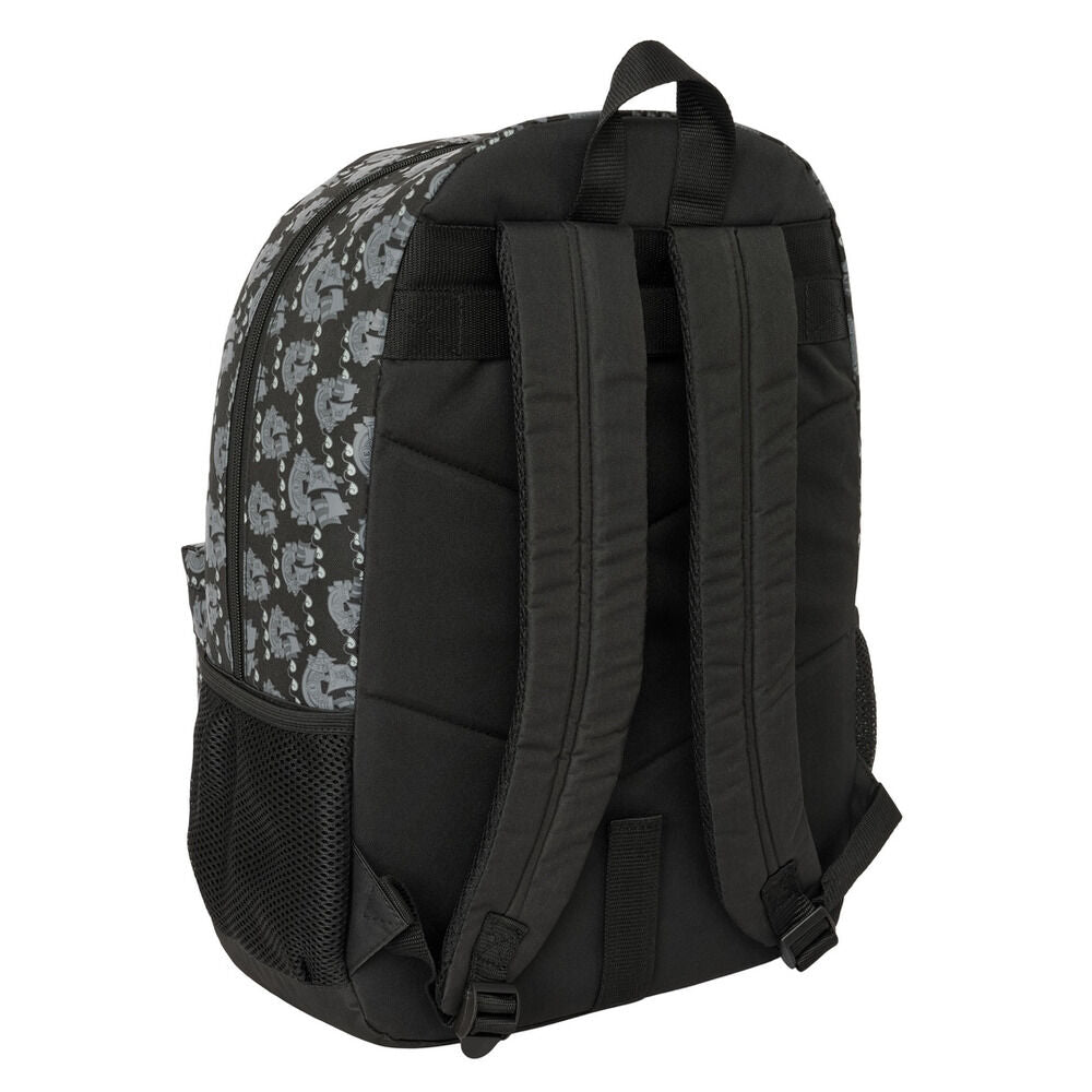 Mochila negra One Piece Pirates de 46 cm con estampado de barcos - 3
