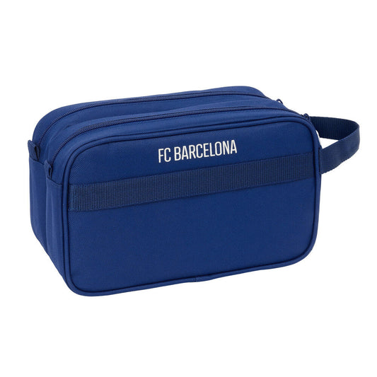 Neceser azul marino del F.C. Barcelona con doble compartimento - 3