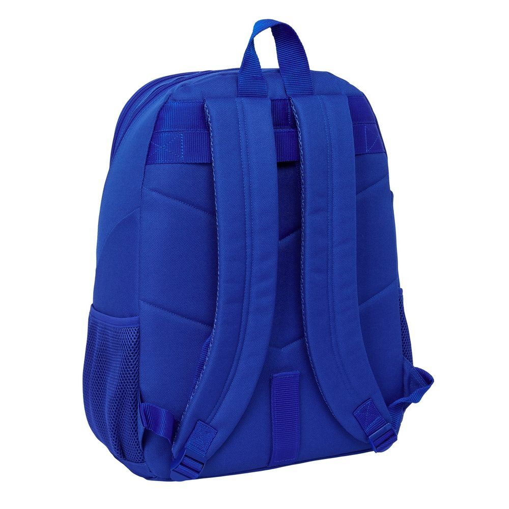 Mochila azul del Real Madrid de 44 cm adaptable a carro - 3