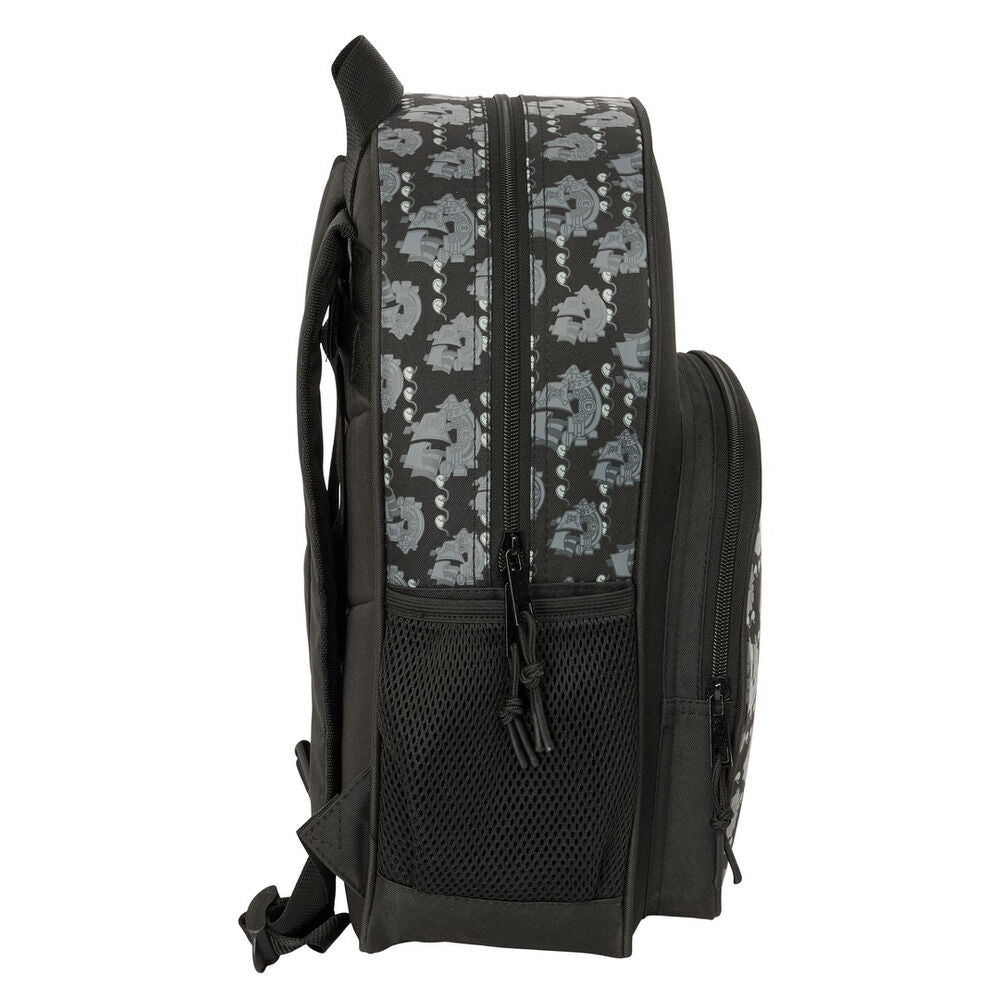 Mochila negra One Piece Pirates adaptable a carro - 4