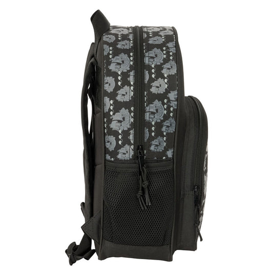 Mochila negra One Piece Pirates adaptable a carro - 4