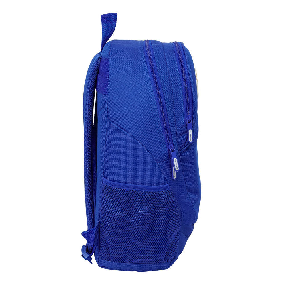 Mochila azul del Real Madrid de 44 cm adaptable a carro - 4