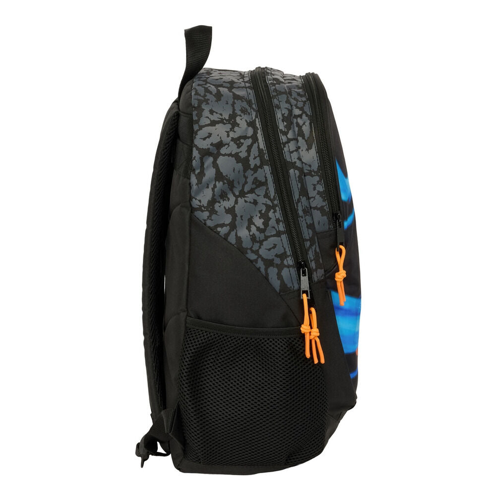 Mochila Naruto Shippuden SAFTA negra con diseño de Naruto - 4