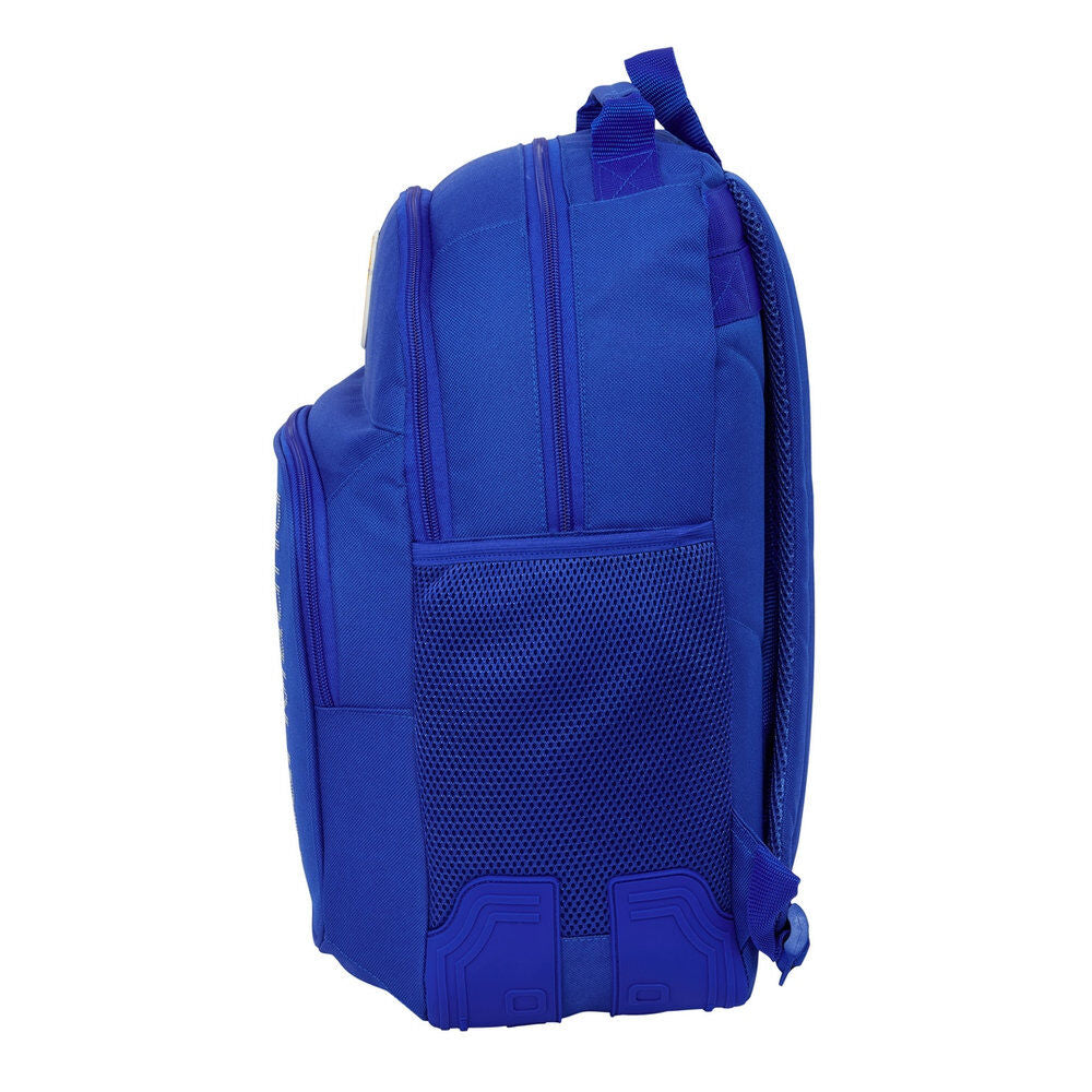 Mochila azul Real Madrid SAFTA de 42 cm - 4