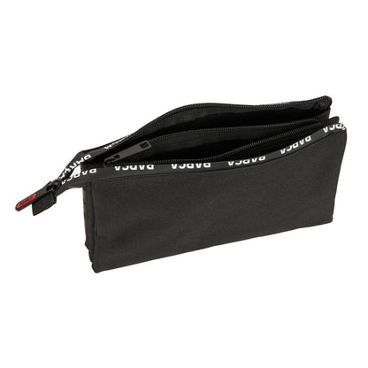 Portatodo triple negro del F.C. Barcelona SAFTA con tres compartimentos - 4