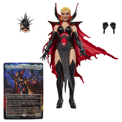 Figura articulada de Malice Sue Storm Marvel Legends de 15 cm con accesorios - 10