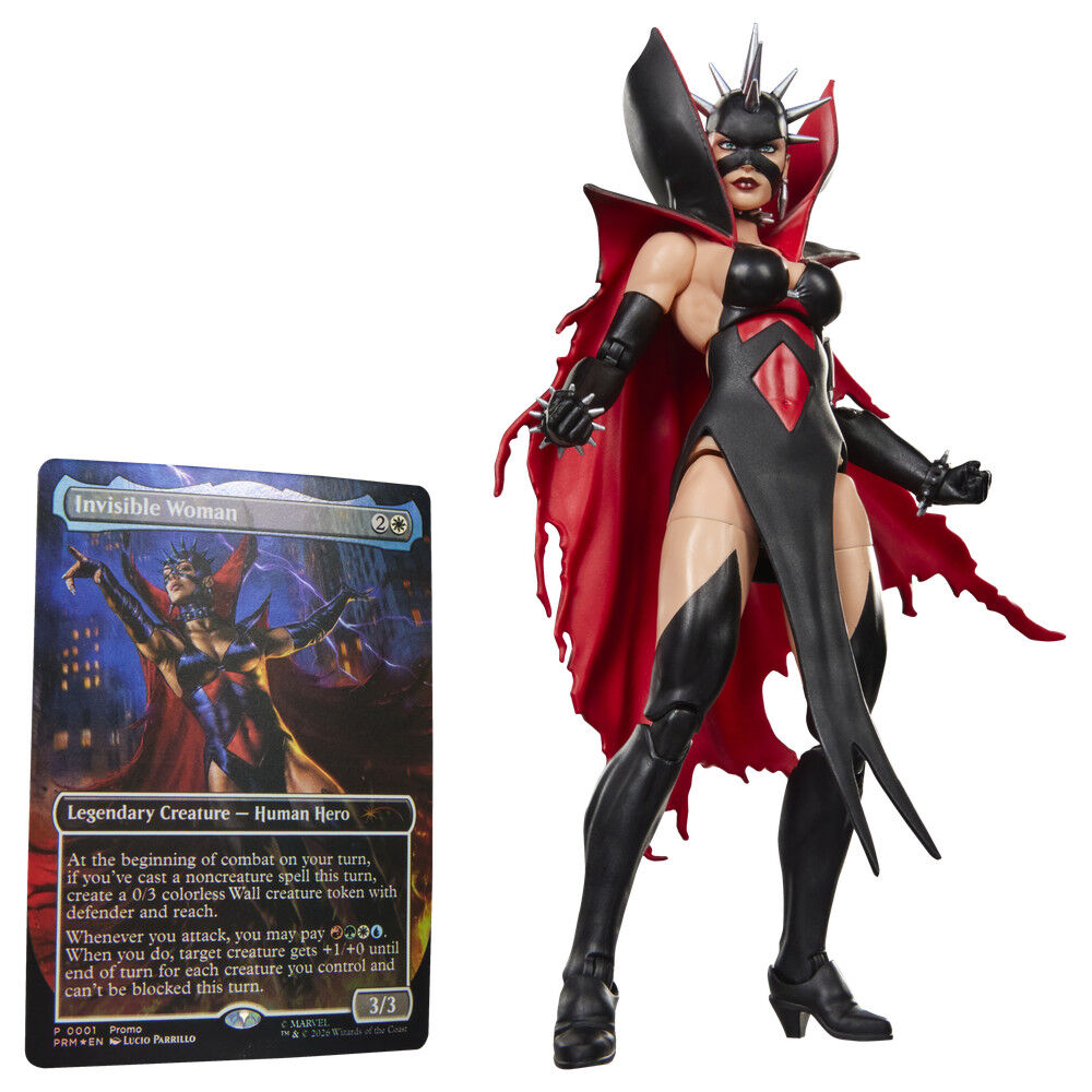 Figura articulada de Malice Sue Storm Marvel Legends de 15 cm con accesorios - 12
