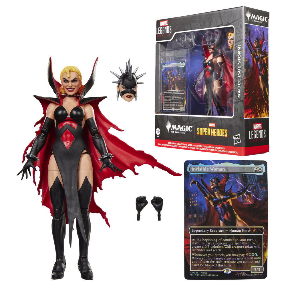 Figura articulada de Malice Sue Storm Marvel Legends de 15 cm con accesorios - 13