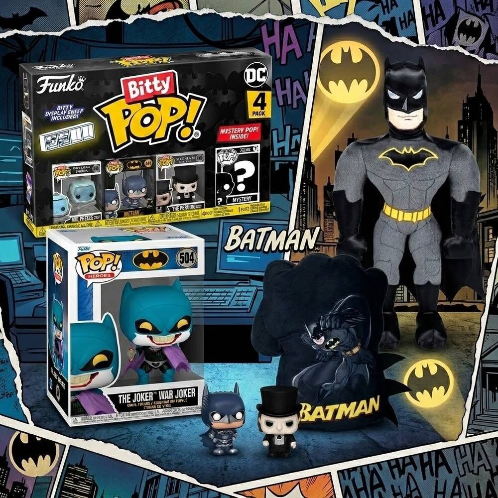 Pack de figuras Funko Pop de Batman