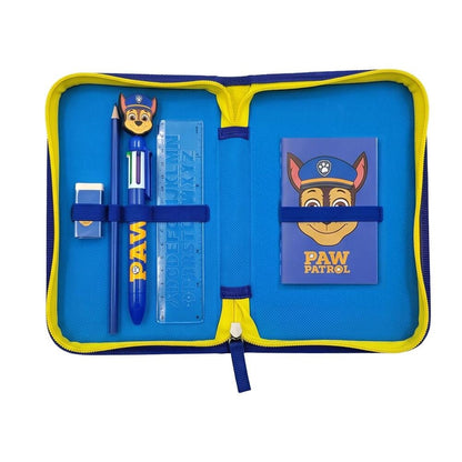 Plumier doble azul de Chase Paw Patrol abierto - 2