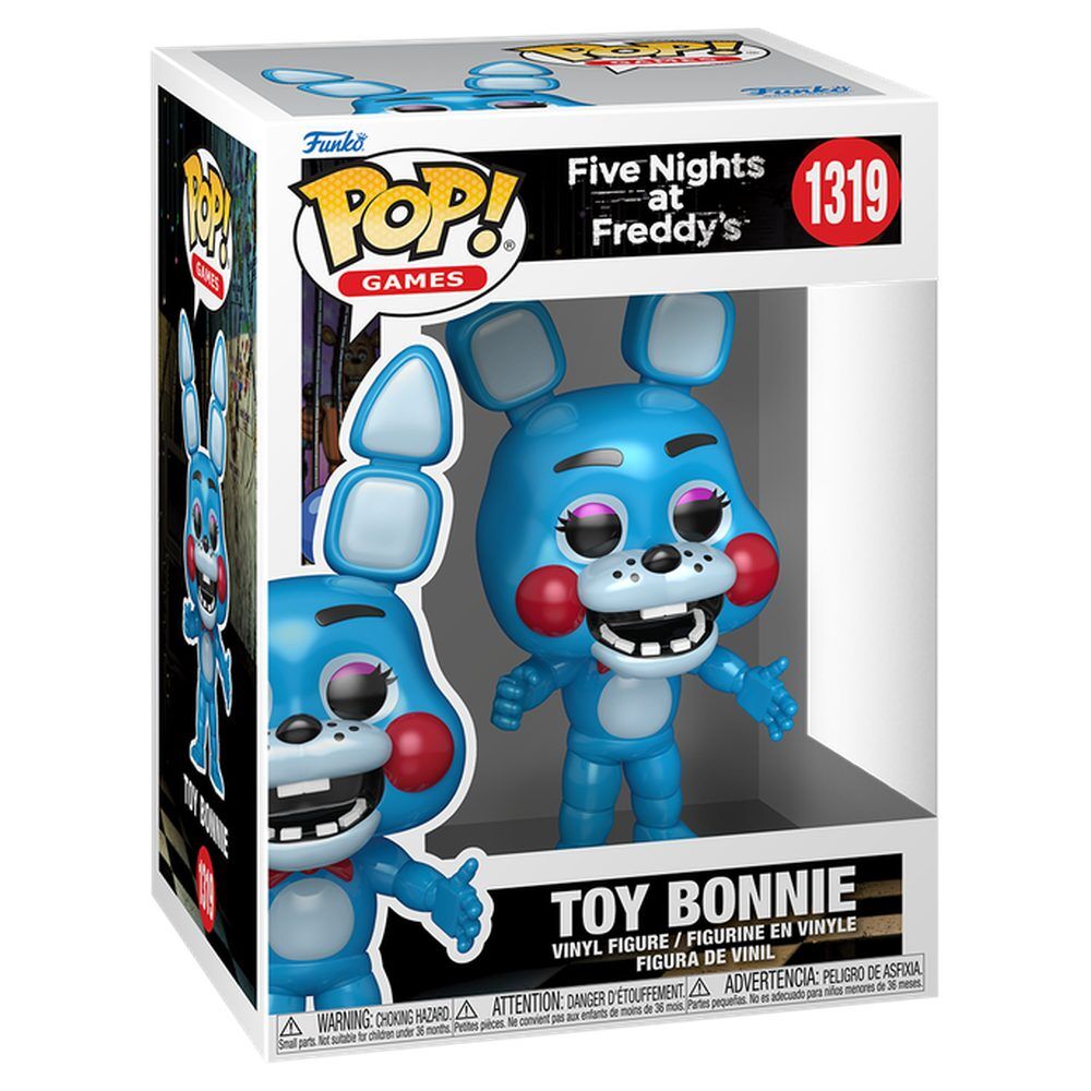 Figura Funko POP! de Toy Bonnie azul en caja