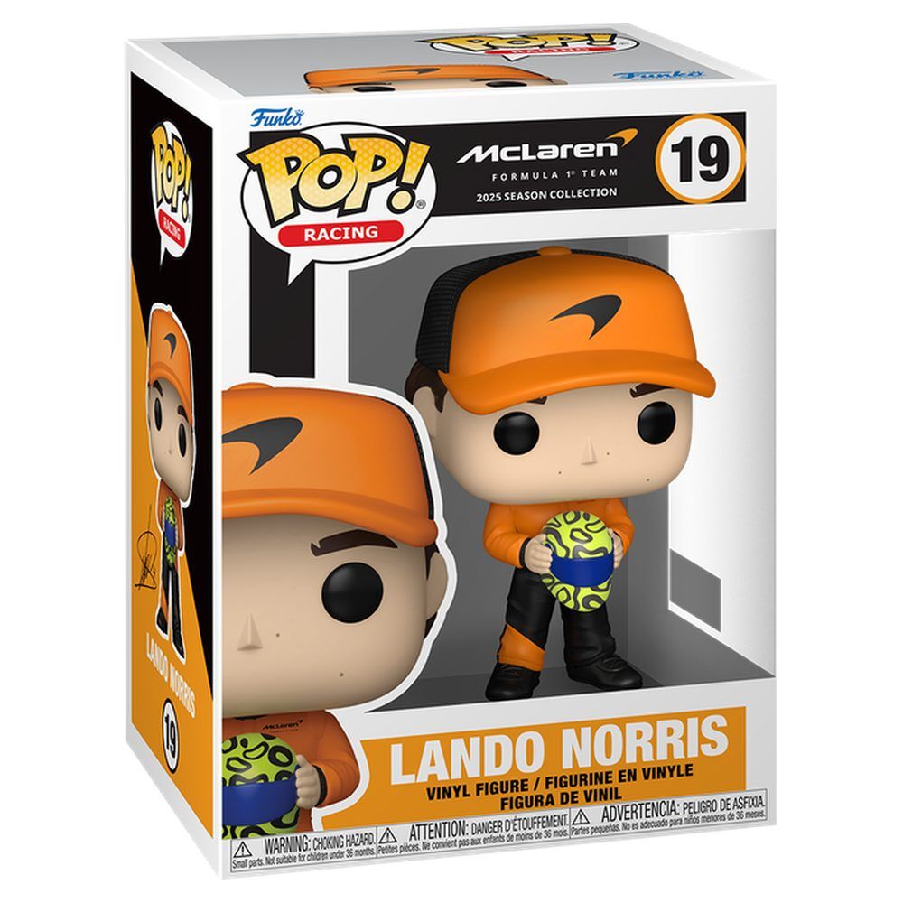 Figura Funko POP! Racing de Lando Norris con diseño McLaren