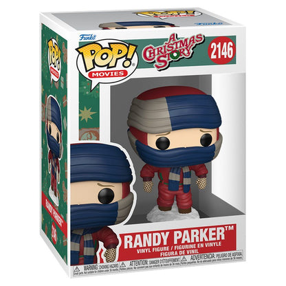 Figura Funko POP! de Randy Parker en caja de A Christmas Story
