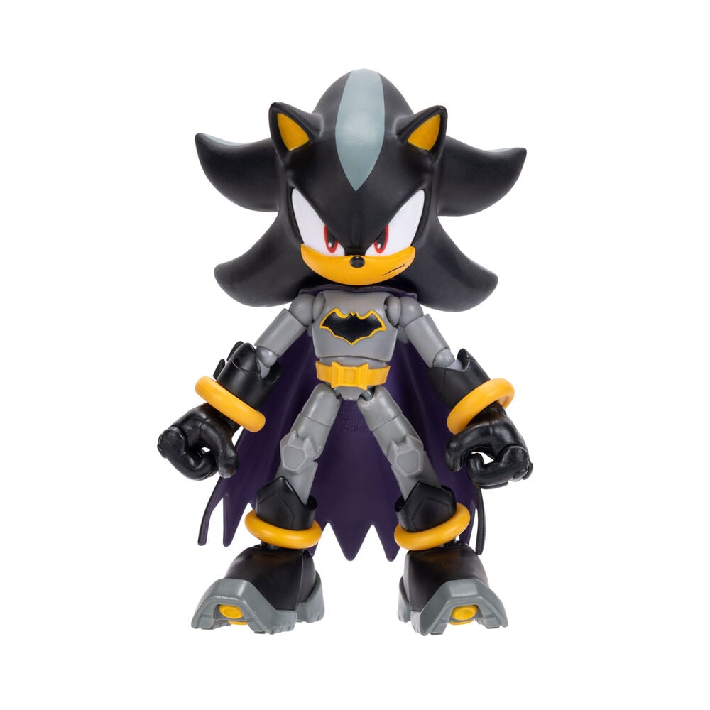 Figura articulada de Shadow de Sonic x DC Comics de 13 cm