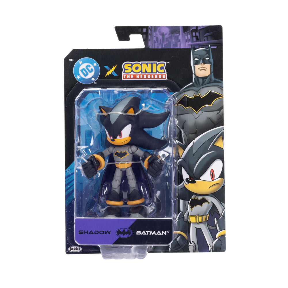 Figura articulada de Shadow de Sonic x DC Comics de 13 cm - 2
