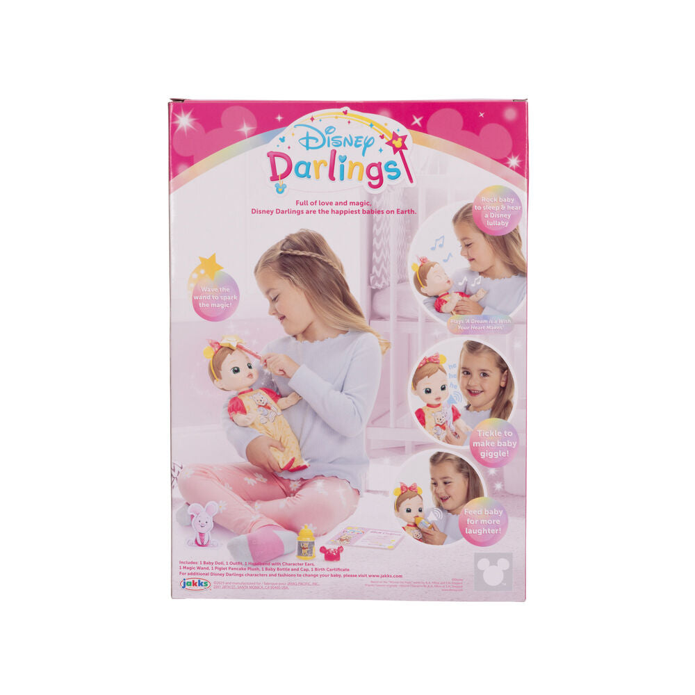 Muñeca interactiva Winnie The Pooh Disney Darlings con varita y accesorios - 9