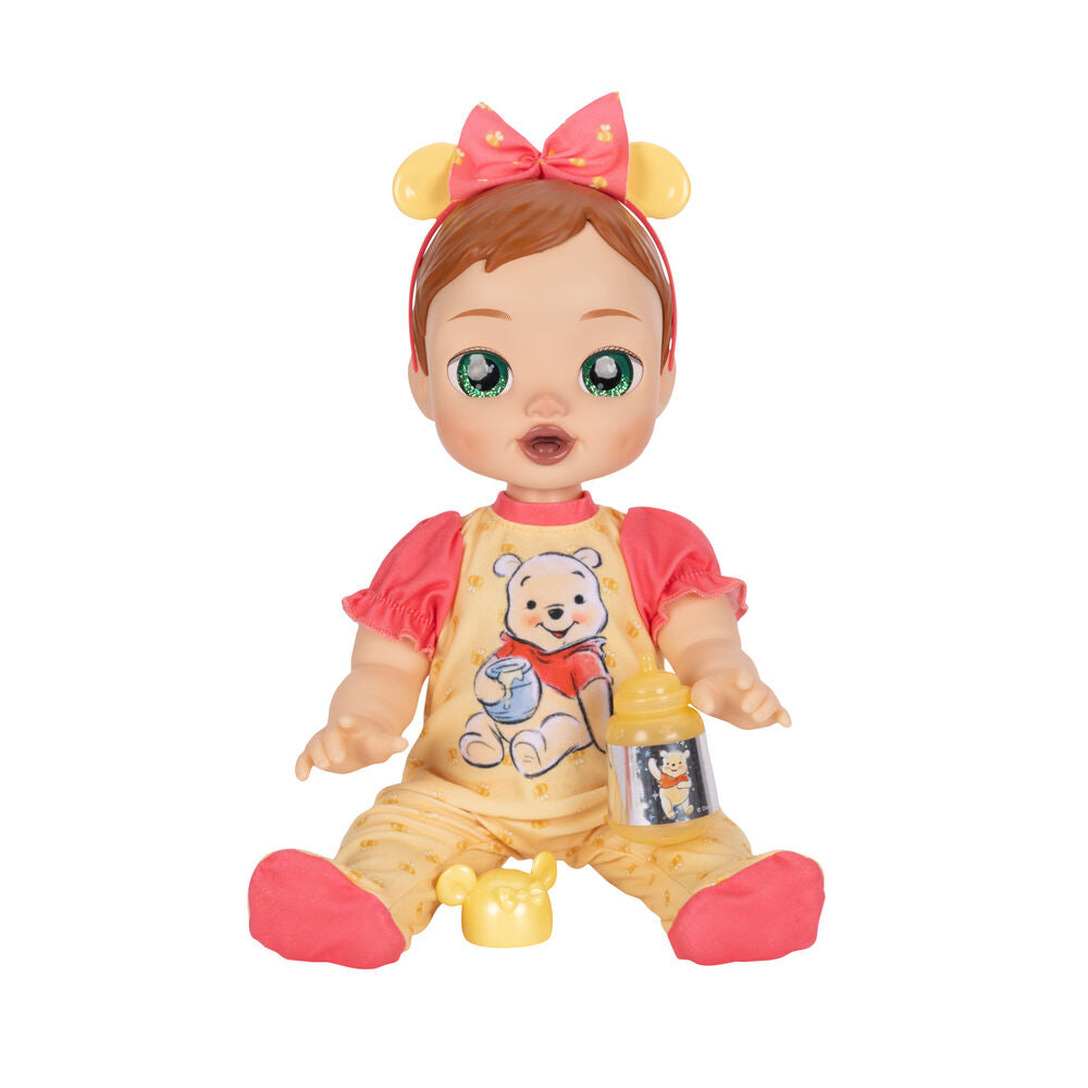 Muñeca interactiva Winnie The Pooh Disney Darlings con varita y accesorios - 3