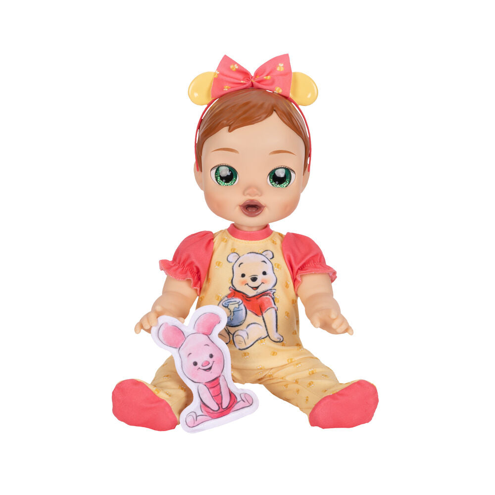 Muñeca interactiva Winnie The Pooh Disney Darlings con varita y accesorios - 6