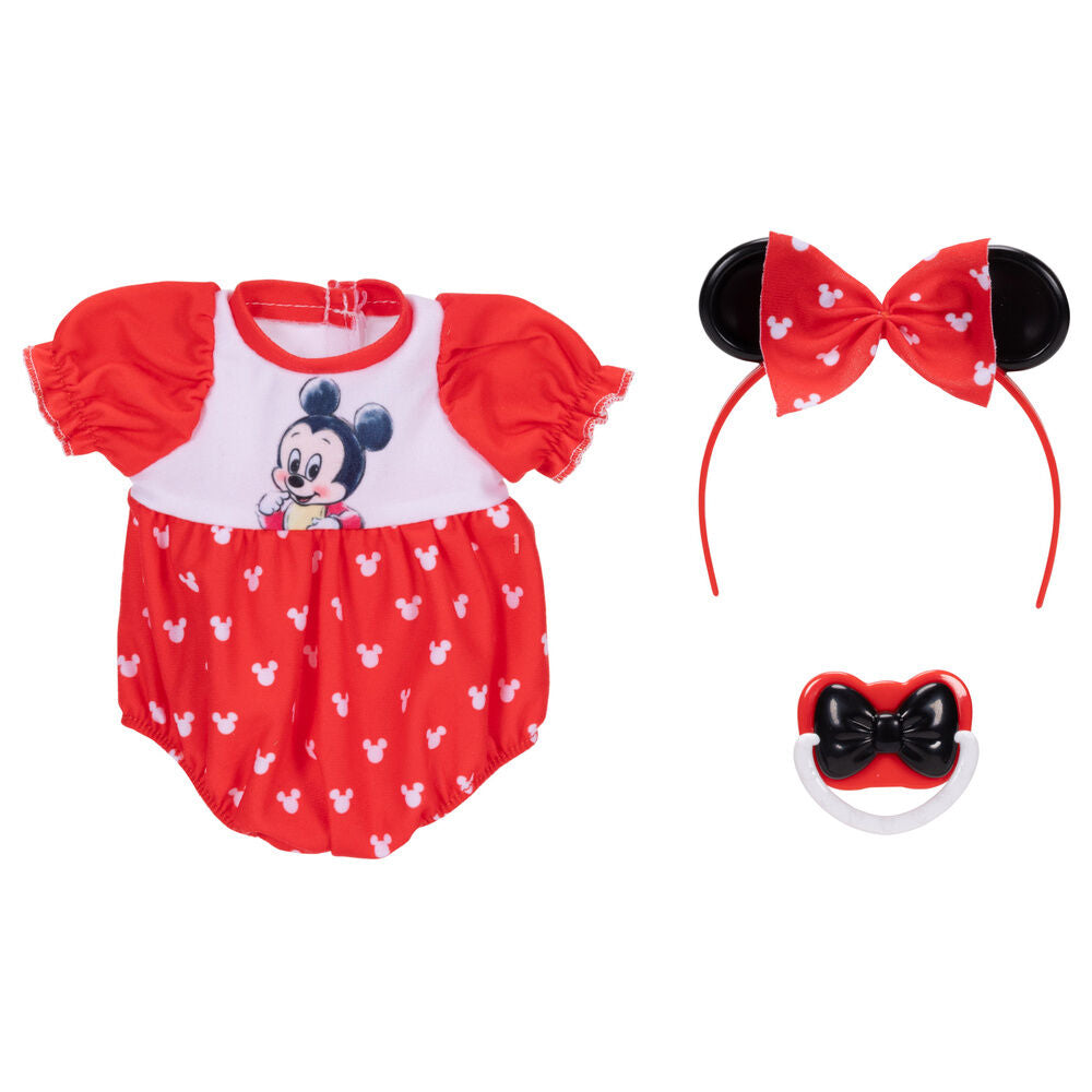 Vestido Disney Darlings rojo y blanco inspirado en Minnie para muñecas - 3