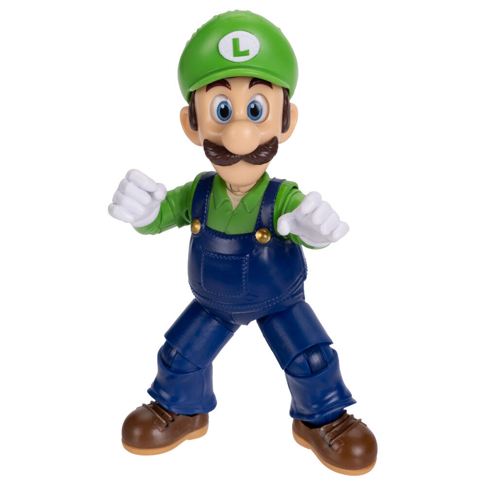 Figura articulada de Luigi de Super Mario Galaxy Movie con accesorio azul - 3