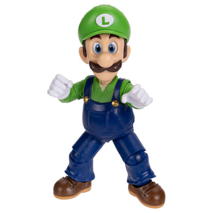 Figura articulada de Luigi de Super Mario Galaxy Movie con accesorio azul - 3