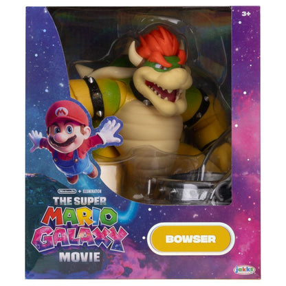 Figura articulada de Bowser de Super Mario Galaxy Movie con caldero - 4