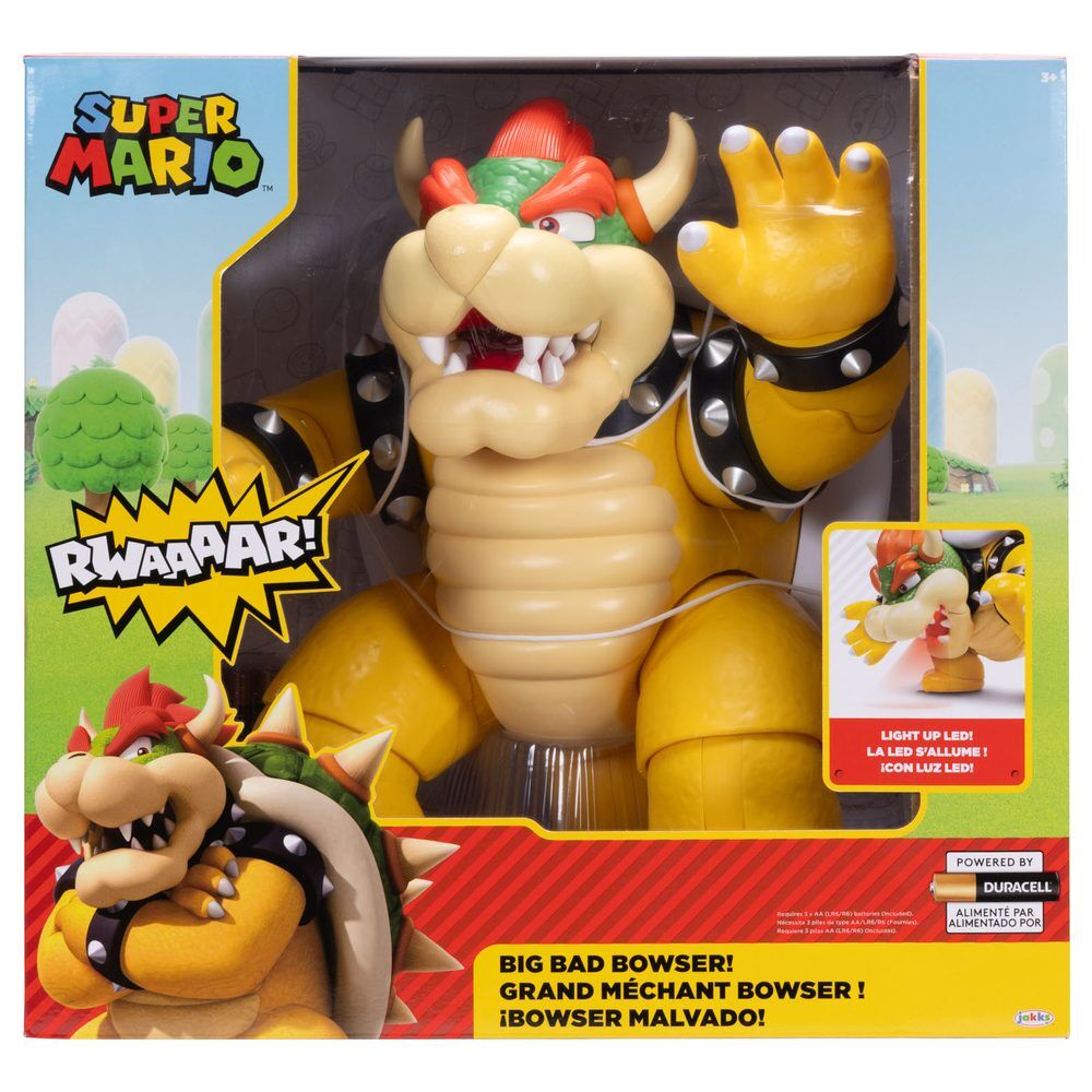 Figura articulada de Bowser de Super Mario Bros de 30 cm - 3