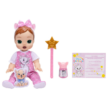 Muñeca interactiva Marie de Los Aristogatos con conjunto rosa - 2