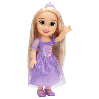 Muñeca Rapunzel de Disney Enredados con vestido morado y cepillo - 5