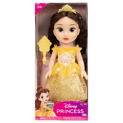 Muñeca Bella Disney de 38 cm con vestido amarillo y accesorios - 5