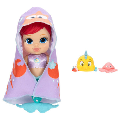 Muñeca bebé Ariel de La Sirenita Disney con cola de sirena y accesorios