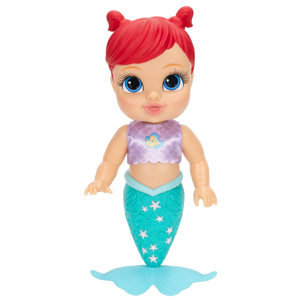 Muñeca bebé Ariel de La Sirenita Disney con cola de sirena y accesorios - 3